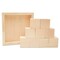 DIY Wood Block Puzzle, 1-3/4 inch Wood Cubes in Wood Tray, 4 or 9 Pieces | Woodpeckers